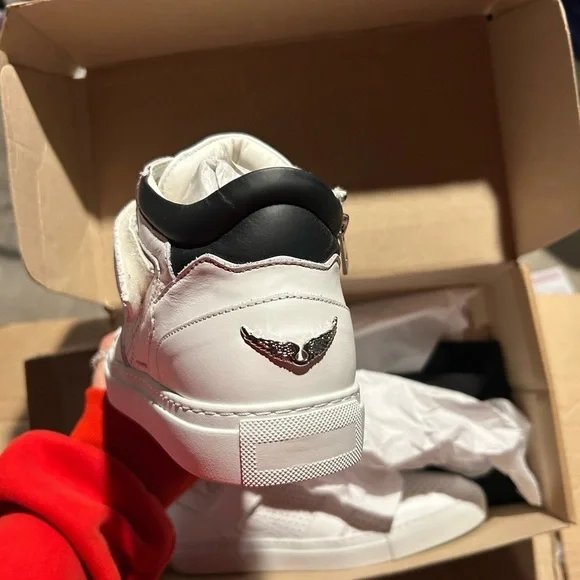 Zadig & Voltaire Flash Mid Top Sneakers - Picture 5 of 7